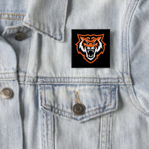 Badge Carré 5 Cm Idaho State University Bengals Spirit Design
