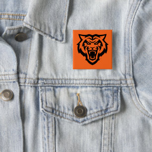 Badge Carré 5 Cm Idaho State University Bengals Spirit Design