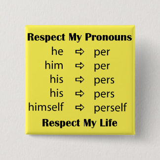 Badge Carré 5 Cm Il - > par/personne