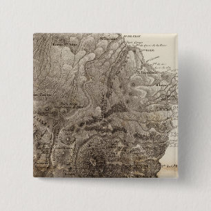 Badge Carré 5 Cm Île de Mascareigne