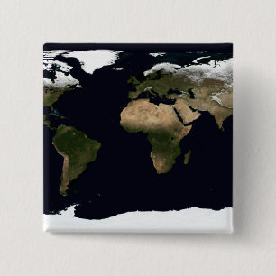 Badge Carré 5 Cm Image mondiale de notre monde