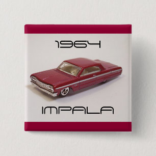 Badge Carré 5 Cm Impala 1964