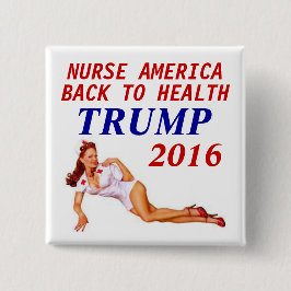 Badge Carré 5 Cm INFIRMIÈRE de l'atout 2016