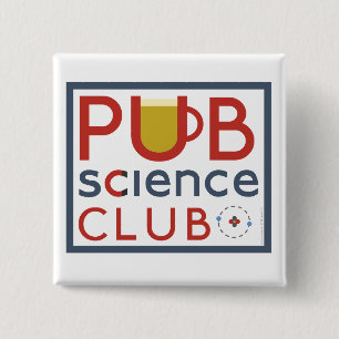 Badge Carré 5 Cm Insigne de PubScienceClub