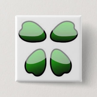 Badge Carré 5 Cm insigne du logo 4chan