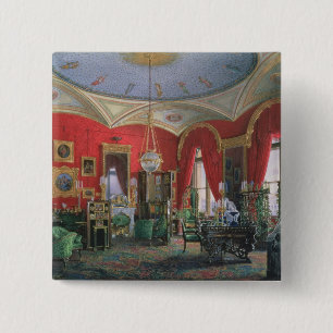 Badge Carré 5 Cm Intérieur du palais d'hiver