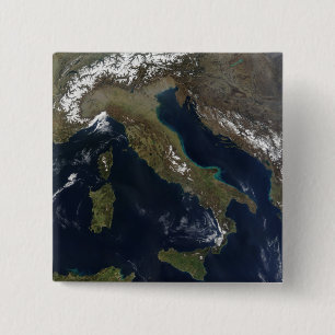 Badge Carré 5 Cm Italie 3