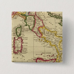 Badge Carré 5 Cm Italie 3