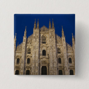 Badge Carré 5 Cm Italie, province de Milan, Milan. Cathédrale de Mi