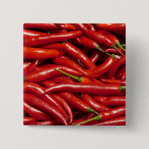 Badge Carré 5 Cm Jalapenos