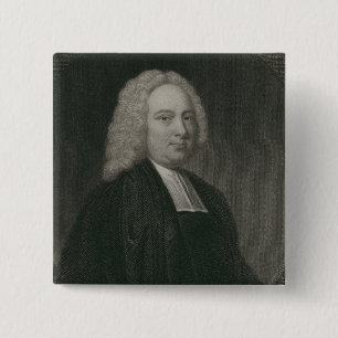 Badge Carré 5 Cm James Bradley, gravé par Edouard Scriven
