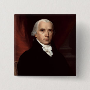 Badge Carré 5 Cm James Madison