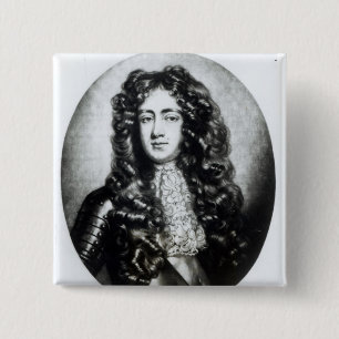 Badge Carré 5 Cm James Scott, duc de Monmouth et de Buccleuch