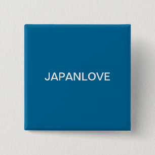 BADGE CARRÉ 5 CM JAPANLOVE