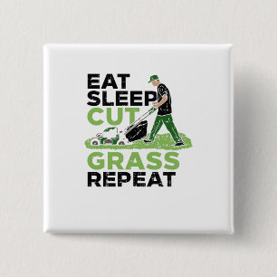 Badge Carré 5 Cm Jardinier à gazon