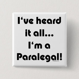 Badge Carré 5 Cm Je l'ai entendu… paralégal
