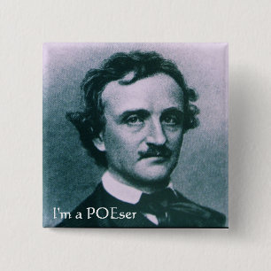 Badge Carré 5 Cm Je suis un POEser