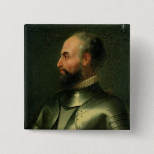 Badge Carré 5 Cm Jean de la Valette