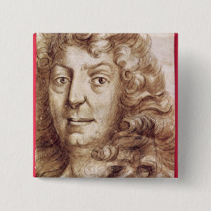 Badge Carré 5 Cm Jean Racine