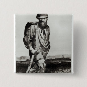 Badge Carré 5 Cm Jean Valjean