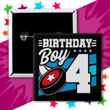 Jeu de hockey 4 ans Thème 4ème anniversaire garçon