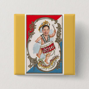 Badge Carré 5 Cm Jeune Marco Rubio 2016