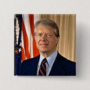 Badge Carré 5 Cm Jimmy Carter