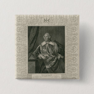 Badge Carré 5 Cm John Russell, duc de Bedford