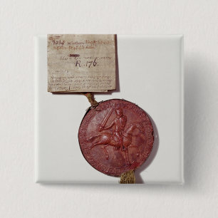 Badge Carré 5 Cm Joint du Roi Richard I