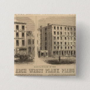 Badge Carré 5 Cm Jones, White et McCurdy's Dental Depots