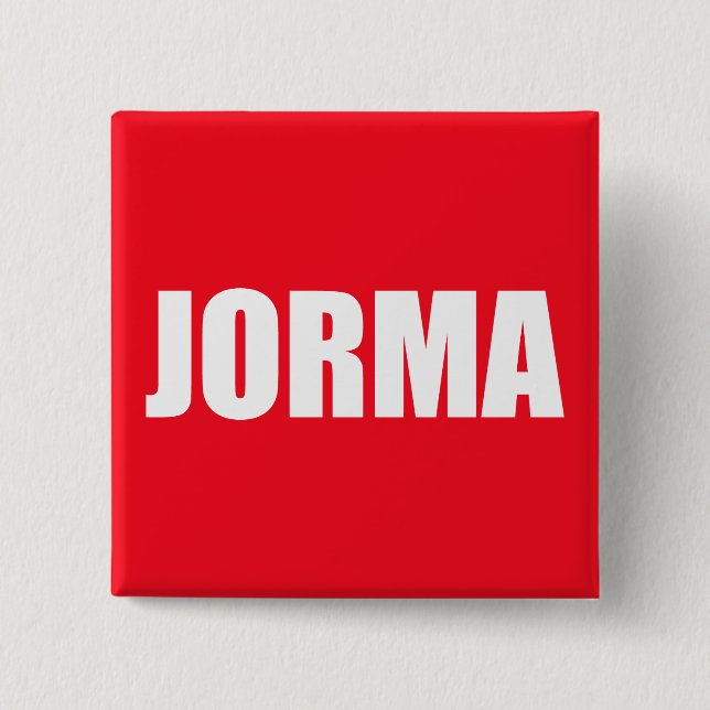 Badge Carré 5 Cm Jorma (Devant)