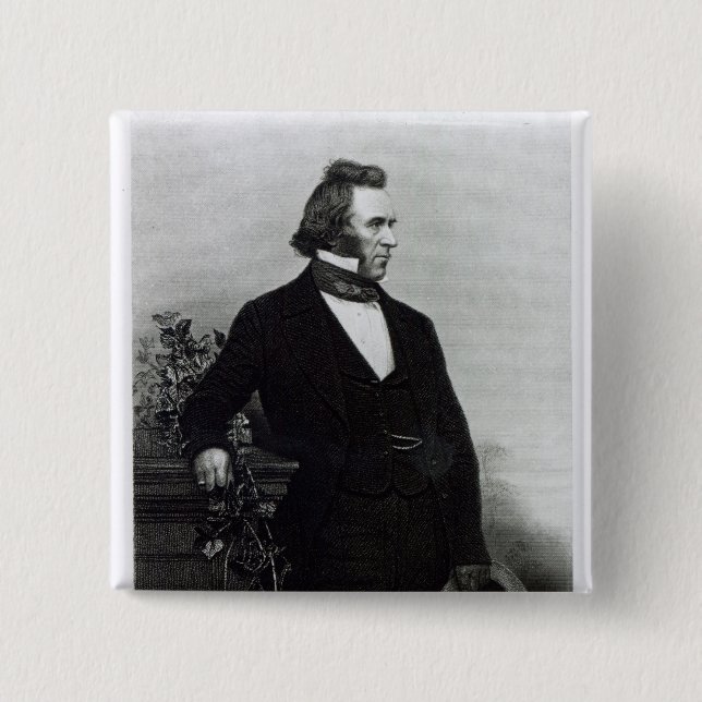 Badge Carré 5 Cm Joseph Paxton (Devant)
