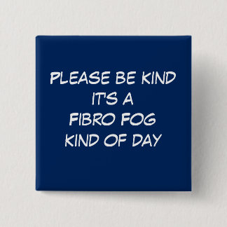Badge Carré 5 Cm Jour fibro de brouillard