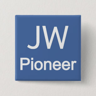 Badge Carré 5 Cm JW Pioneer