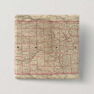 Badge Carré 5 Cm Kansas 3
