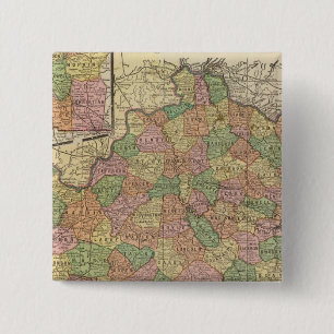 Badge Carré 5 Cm Kentucky 2