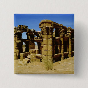 Badge Carré 5 Cm Kiosque de Meroitic