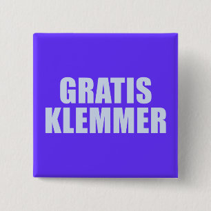 Badge Carré 5 Cm Klemmer gratuit