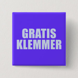 Badge Carré 5 Cm Klemmer gratuit