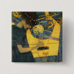 Badge Carré 5 Cm Klimt