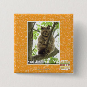 Badge Carré 5 Cm Koala Kitteh
