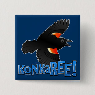Badge Carré 5 Cm KonkaREE !