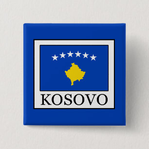 Badge Carré 5 Cm Kosovo