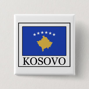 Badge Carré 5 Cm Kosovo