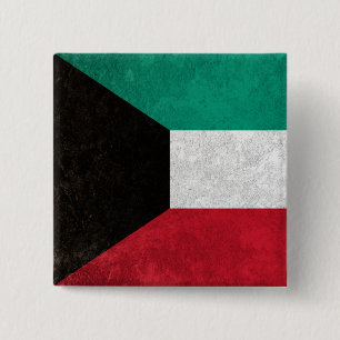 Badge Carré 5 Cm Koweït