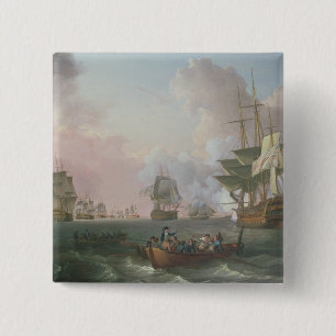 Badge Carré 5 Cm La bataille du Nil