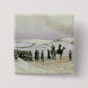 Badge Carré 5 Cm La Bulgarie