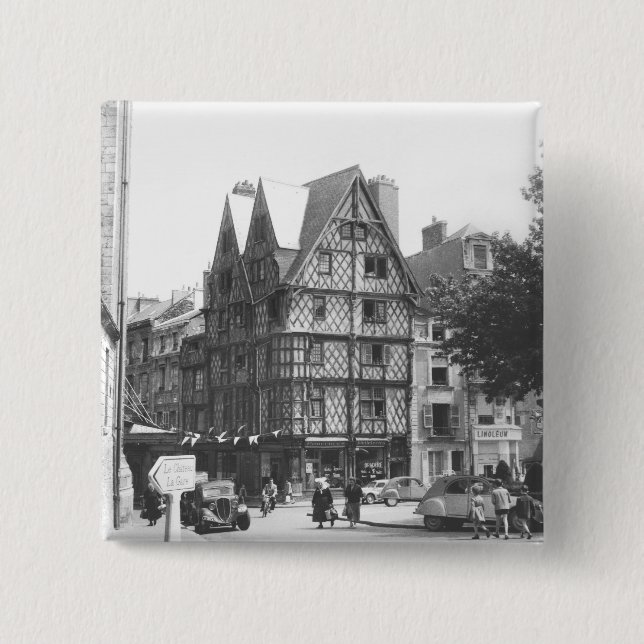 Badge Carré 5 Cm La Chambre d'Adam (Devant)