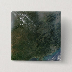 Badge Carré 5 Cm La Chine du sud-est