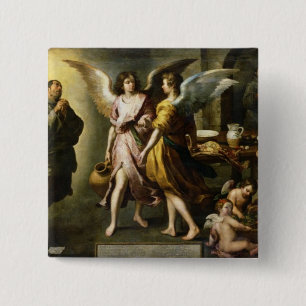 Badge Carré 5 Cm La cuisine des anges, 1646